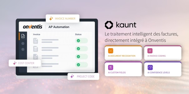 Capture d'écran d'Onventis AP Automation